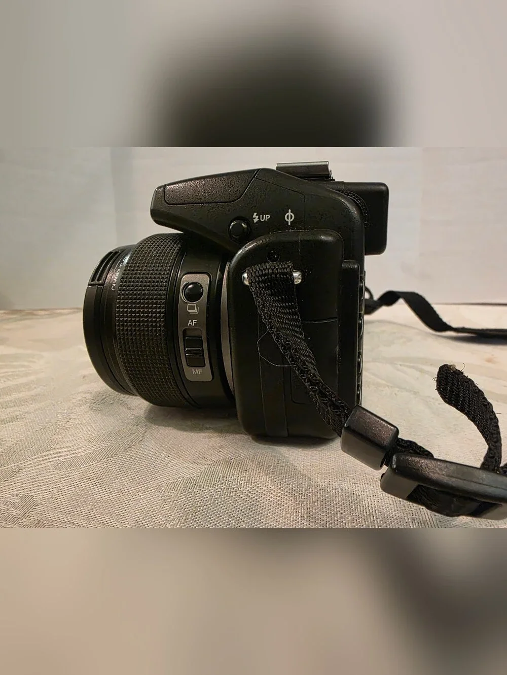 Olympus SP-57OUz 10MP CCD AA Battery Digital Camera/Strap& Lens Cap/ Case